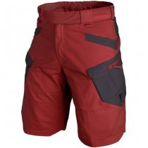 Helikon-Tex UTS Urban Tactical Shorts 11 PolyCotton Ripstop - Crimson Sky / Ash Grey A - 2XL