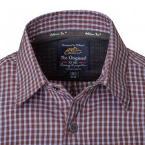 Helikon-Tex Covert Concealed Carry Shirt - Foggy Grey Plaid - 2XL