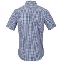 Helikon-Tex Covert Concealed Carry Short Sleeve Shirt - Royal Blue Checkered - 2XL