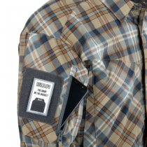 Helikon-Tex MBDU Flannel Shirt - Slate Blue Checkered - XS