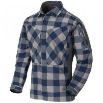 Helikon-Tex MBDU Flannel Shirt - Slate Blue Checkered - S