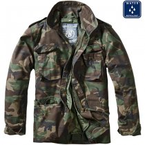 Brandit M65 Fieldjacket Classic - Woodland - L