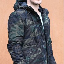 Brandit Grid-Camo Parka - Woodland - XL