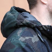 Brandit Grid-Camo Parka - Woodland - 3XL