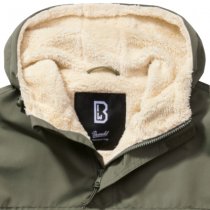 Brandit Windbreaker Sherpa - Olive - M