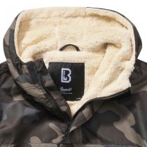 Brandit Windbreaker Sherpa - Dark Camo - 3XL