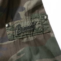 Brandit Shirt Slim - Woodland - S