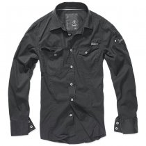 Brandit Shirt Slim - Black - M