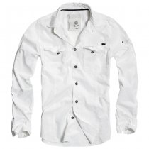 Brandit Shirt Slim - White - 3XL