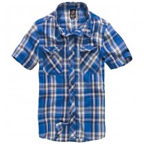 Brandit Roadstar Shirt Shortsleeve - Blue - L