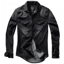 Brandit Riley Denimshirt - Black - 2XL