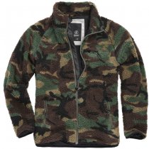 Brandit Teddyfleece Jacket - Woodland - 4XL