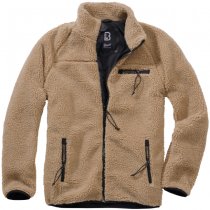 Brandit Teddyfleece Jacket - Camel - L