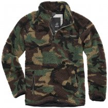 Brandit Teddyfleece Troyer - Woodland - L