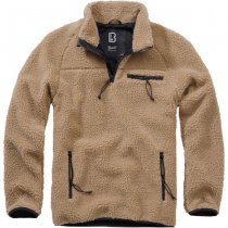 Brandit Teddyfleece Troyer - Camel - 4XL