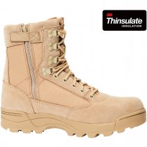 Brandit Zipper Tactical Boots - Camel - 42