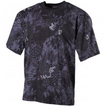 MFH US T-Shirt - Snake Black - S