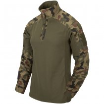 Helikon-Tex MCDU Combat Shirt NyCo Ripstop - PL Woodland - XL - Regular