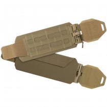 Direct Action Skeletonized Cummerbund Wide - Coyote - L