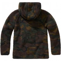 Brandit Ladies Teddyfleecejacket Hood - Woodland - XL