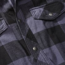 Brandit Checkshirt Sleeveless - Black / Grey - 2XL