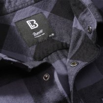 Brandit Checkshirt Sleeveless - Black / Grey - 4XL