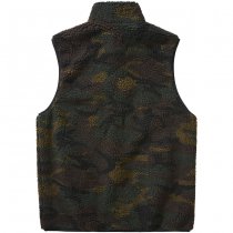 Brandit Teddyfleece Vest Men - Woodland - S