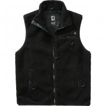 Brandit Teddyfleece Vest Men - Black - 4XL