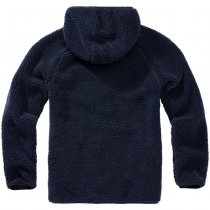 Brandit Teddyfleece Worker Jacket - Navy - L