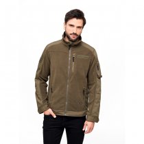 Brandit Fleecejacket Ripstop - Olive - 3XL