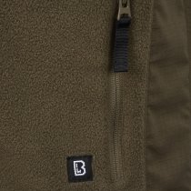 Brandit Fleecejacket Ripstop - Olive - 3XL