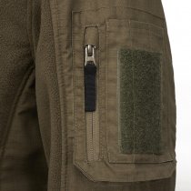 Brandit Fleecejacket Ripstop - Olive - 6XL