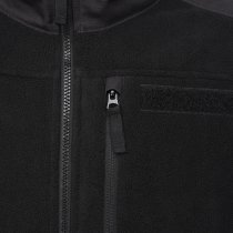 Brandit Fleecejacket Ripstop - Black - XL