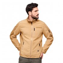 Brandit Fleecejacket Ripstop - Camel - XL