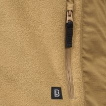 Brandit Fleecejacket Ripstop - Camel - 6XL