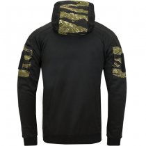 Helikon-Tex Rogue Tactical Hoodie FullZip - Black / Desert Night Camo - M