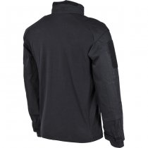 MFHHighDefence US Tactical Shirt Long Sleeve - Black - L