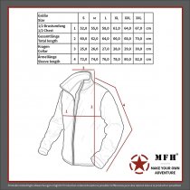 MFH US Tactical Baselayer Jacket - Olive - S