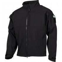 MFHHighDefence LIBERTY Soft Shell Jacket - Black - 2XL