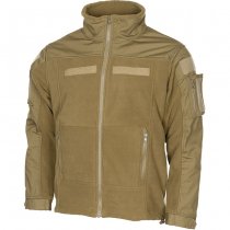 MFHProfessional COMBAT Fleece Jacket - Coyote - L