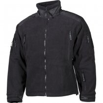 MFHHighDefence HEAVY STRIKE Fleece Jacket - Black - M