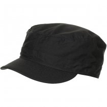 MFH US BDU Field Cap Ripstop - Black - 2XL