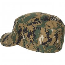 MFH US BDU Field Cap Ripstop - Digital Woodland - 2XL