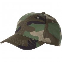 MFH US Ballcap Size Adjustable - Woodland