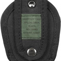 MFH Belt Open Handcuff Case Nylon - Black