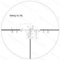 Vector Optics Continental 1-6x24 Riflescope - Coyote