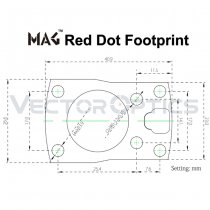 Vector Optics Frenzy-S 1x17x24 MOS Multi Reticle - Black