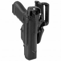 BLACKHAWK T-Series L3D Duty Holster Glock 17/19/22/23/31/32/45/47 RH - Black