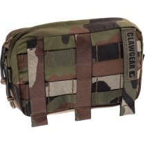 Clawgear Medium Horizontal Utility Pouch Zipped Core - CCE