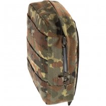 Clawgear Medium Vertical Utility Pouch Core - Flecktarn